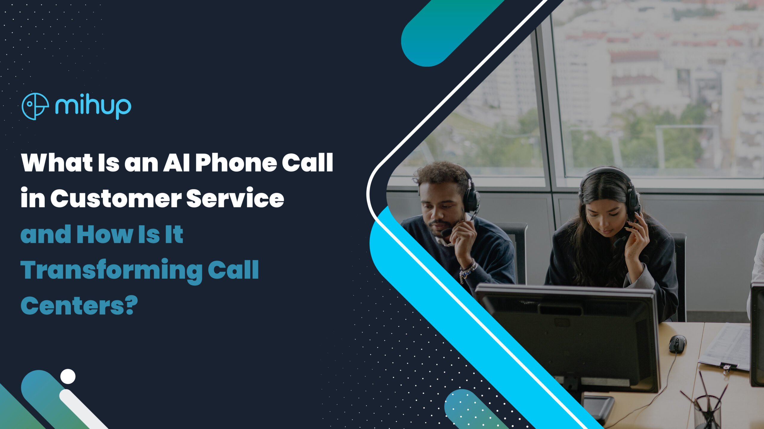 What is an AI phone call in customer service